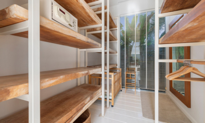 Villa Akasha Bedroom One Walk-In Wardrobe | Choeng Mon, Koh Samui