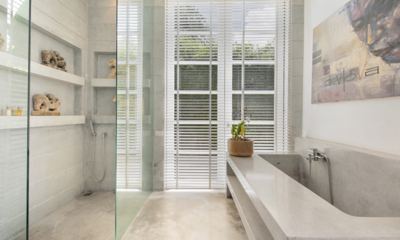 Villa Akasha Bathroom One with Bathtub | Choeng Mon, Koh Samui
