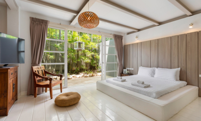 Villa Akasha Bedroom Two with TV | Choeng Mon, Koh Samui
