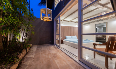 Villa Akasha Bedroom Two at Night | Choeng Mon, Koh Samui