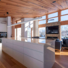 Ro-An Living and Kitchen Area with View | Hirafu, Niseko