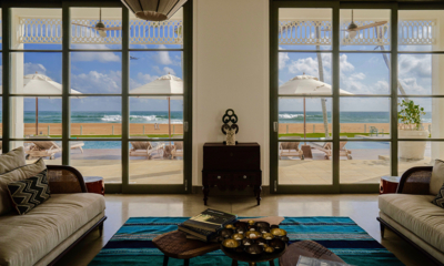 Myla Beach Villa Living Area with Sea View | Dickwella, Sri Lanka