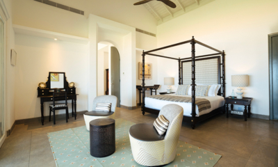 Myla Beach Villa Bedroom One with Seating Area | Dickwella, Sri Lanka