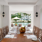 Vanda Villa Dining Area with Pool View | Bintan, Indonesia