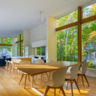 Sanzan Chalet Living and Dining Area | Echoland, Hakuba