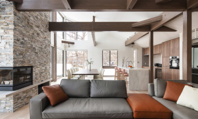Silver Maple Chalet Living and Dining Area | Echoland, Hakuba
