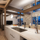 Silver Maple Chalet Kitchen Area | Echoland, Hakuba