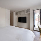 Silver Maple Chalet Bedroom Two with Study Area | Echoland, Hakuba