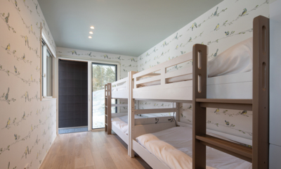 Silver Maple Chalet Bedroom Three with Bunk Beds | Echoland, Hakuba