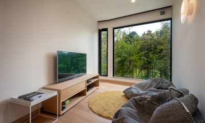 Chalet Hibari TV Room with View | Kabayama, Niseko