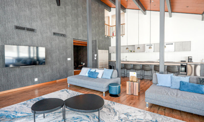 Hakobune Niseko Living Area with TV | Soga, Niseko