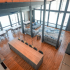 Hakobune Niseko Living and Dining Area Top View | Soga, Niseko