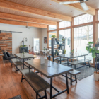 Hakobune Niseko Dining Area with Wooden Floor and View | Soga, Niseko
