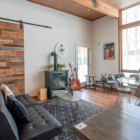 Hakobune Niseko Living Area with Wooden Floor and View | Soga, Niseko
