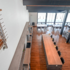 Hakobune Niseko Living and Dining Area Top View | Soga, Niseko
