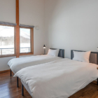 Hakobune Niseko Bedroom with Twin Beds and View | Soga, Niseko