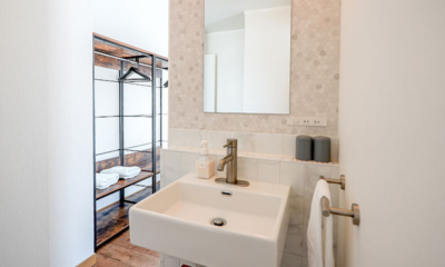 Hakobune Niseko Bathroom with Mirror | Soga, Niseko