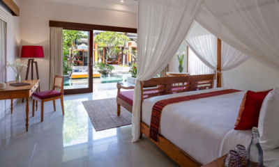 Villa Inara Bedroom One with Pool View | Pererenan, Bali