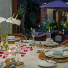 Villa Jawara Romantic Dining Set Up | Pererenan, Bali