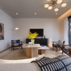 Ginto Estate Awayuki Lounge Room with TV | Hirafu, Niseko