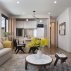 Ginto Estate Awayuki Indoor Living and Dining Area | Hirafu, Niseko