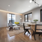 Ginto Estate Awayuki Living Area with TV | Hirafu, Niseko