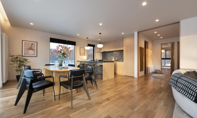 Ginto Estate Awayuki Kitchen and Dining Area | Hirafu, Niseko