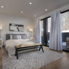 Ginto Estate Awayuki Bedroom Three with View | Hirafu, Niseko