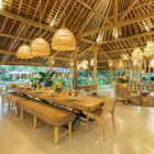 Bingin Retreat Pool Side Living and Dining Area | Uluwatu, Bali