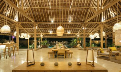 Bingin Retreat Dining Area at Night | Uluwatu, Bali