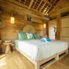 Bingin Retreat Bedroom Five with Wooden Floor | Uluwatu, Bali