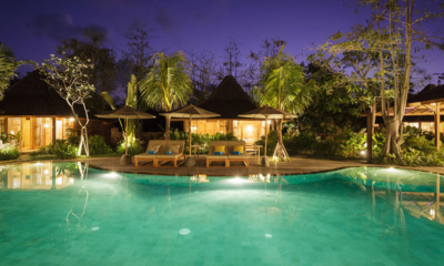 Bingin Retreat Pool at Night | Uluwatu, Bali