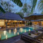 Lunala Villa Pool at Night | Uluwatu, Bali