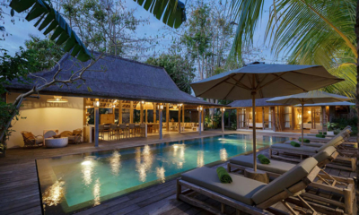 Lunala Villa Pool at Night | Uluwatu, Bali