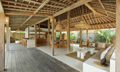 Lunala Villa Living, Kitchen and Dining Area | Uluwatu, Bali