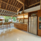 Lunala Villa Kitchen and Breakfast Bar with Pool View | Uluwatu, Bali
