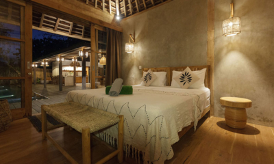 Lunala Villa Bedroom Two with Pool View | Uluwatu, Bali