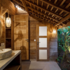 Lunala Villa Bathroom Three at Night | Uluwatu, Bali