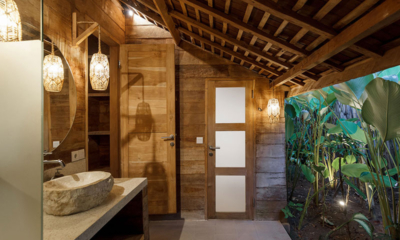 Lunala Villa Bathroom Three at Night | Uluwatu, Bali