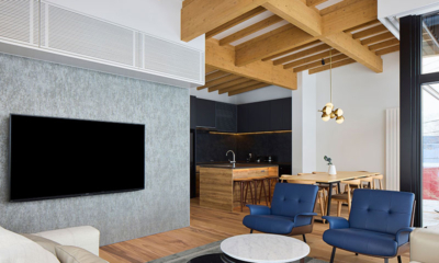 Shiyuki Living Room with TV | Furano, Hokkaido