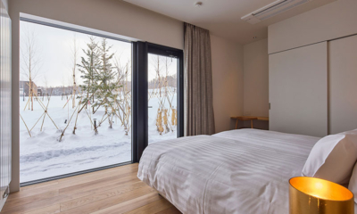 Shiyuki Bedroom One with Snow View | Furano, Hokkaido
