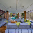 Akashi Residence Living Area with View | Canggu, Bali