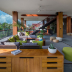 Akashi Residence Up Stairs Living Area with View | Canggu, Bali