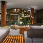 Akashi Residence Living Area with Pool View | Canggu, Bali