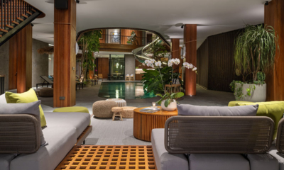 Akashi Residence Living Area with Pool View | Canggu, Bali