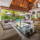 La Residence Anam Living and Dining Area with View | Pererenan, Bali