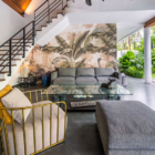 La Residence Anam Living Area with Up Stairs | Pererenan, Bali