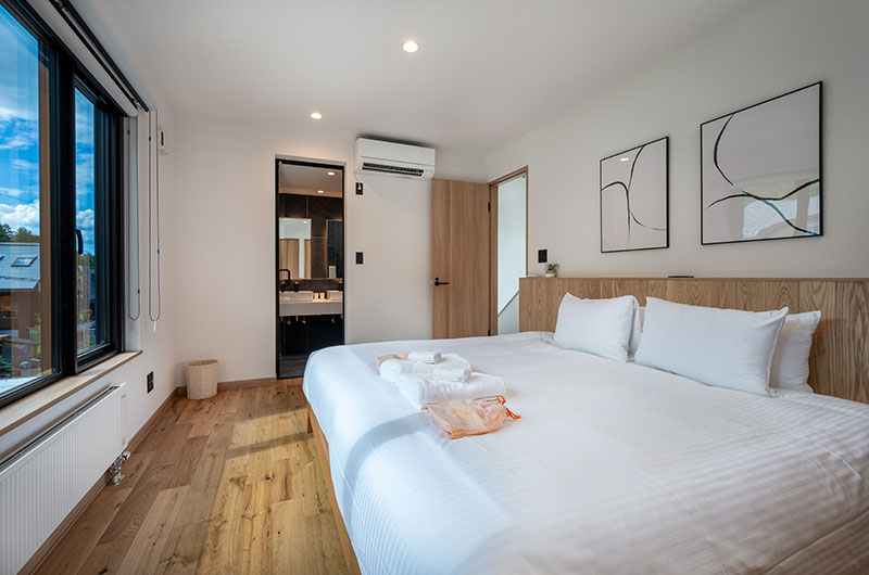 Wildwood Bedroom and Bathroom One | Furano, Hokkaido