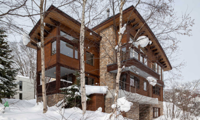 Kazane Outdoor Area with Snow | Hirafu, Niseko