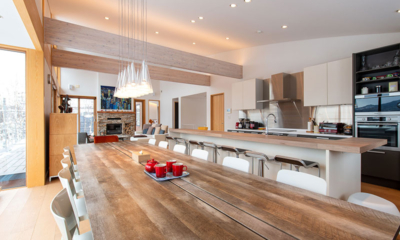 Kazane Kitchen and Dining Area | Hirafu, Niseko